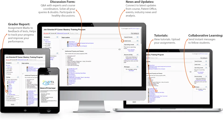 cloudcampus 940×508 IIPTA Cloud Campus for Patent Agent Examination 2018 Preparation